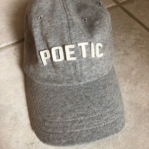 Poetic Justice Gray Cap